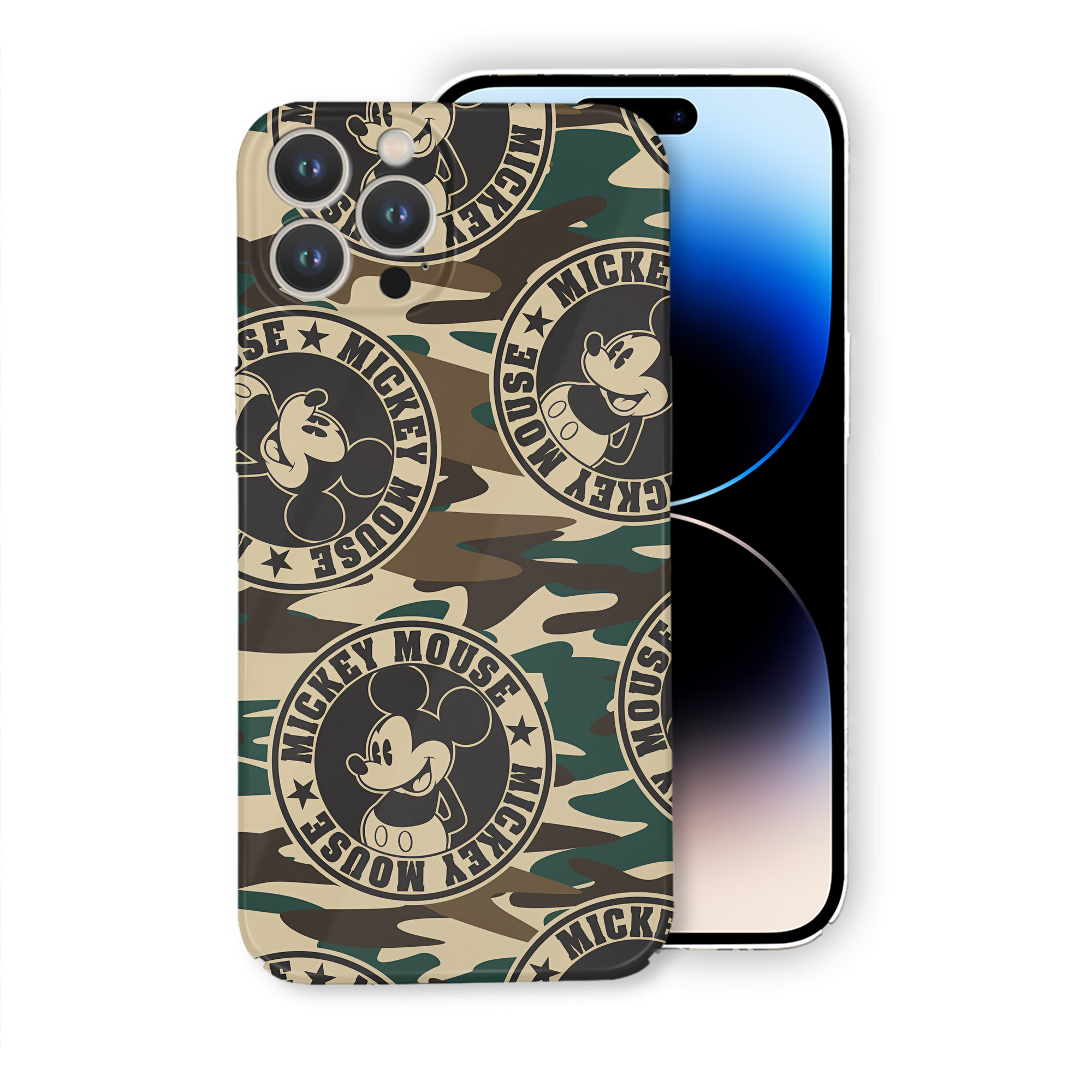 （画像用） ミッキーマウス Mickey Mouse 【iPhone 14シリーズ対応】ハードケース